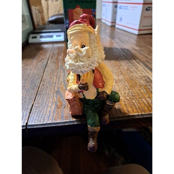 Vintage 1991 Spirit of Christmas Albert & Price Santa Elf Stocking Hanger - Picture 2 of 11